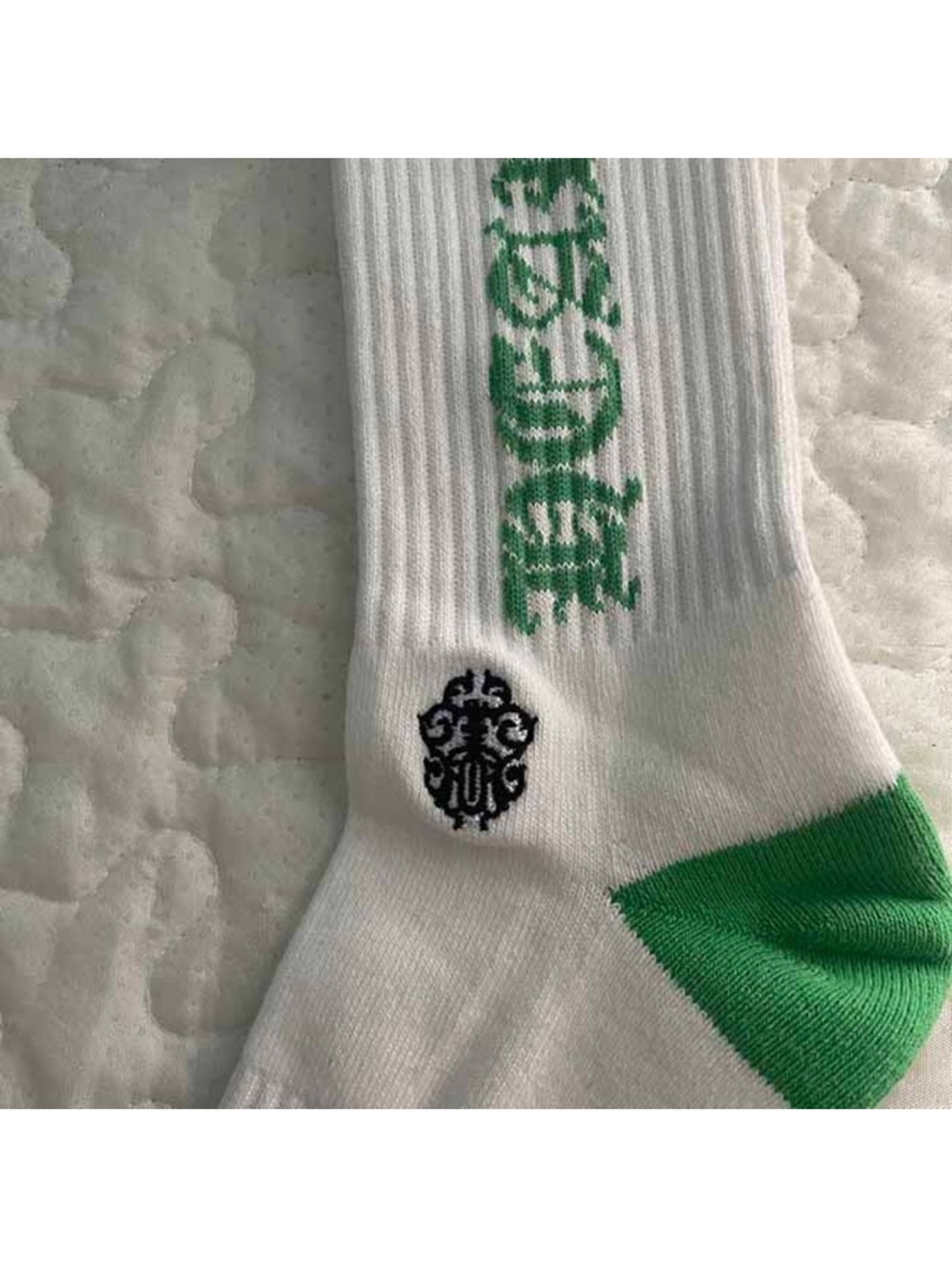 Chrome Hearts Classics Socks White/Green - Picture 4 of 6